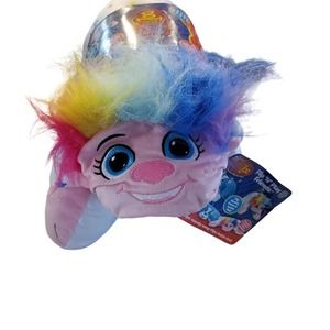 Flip N Play Friends 2 in 1 Plush to Pillow Troll to Puppy New